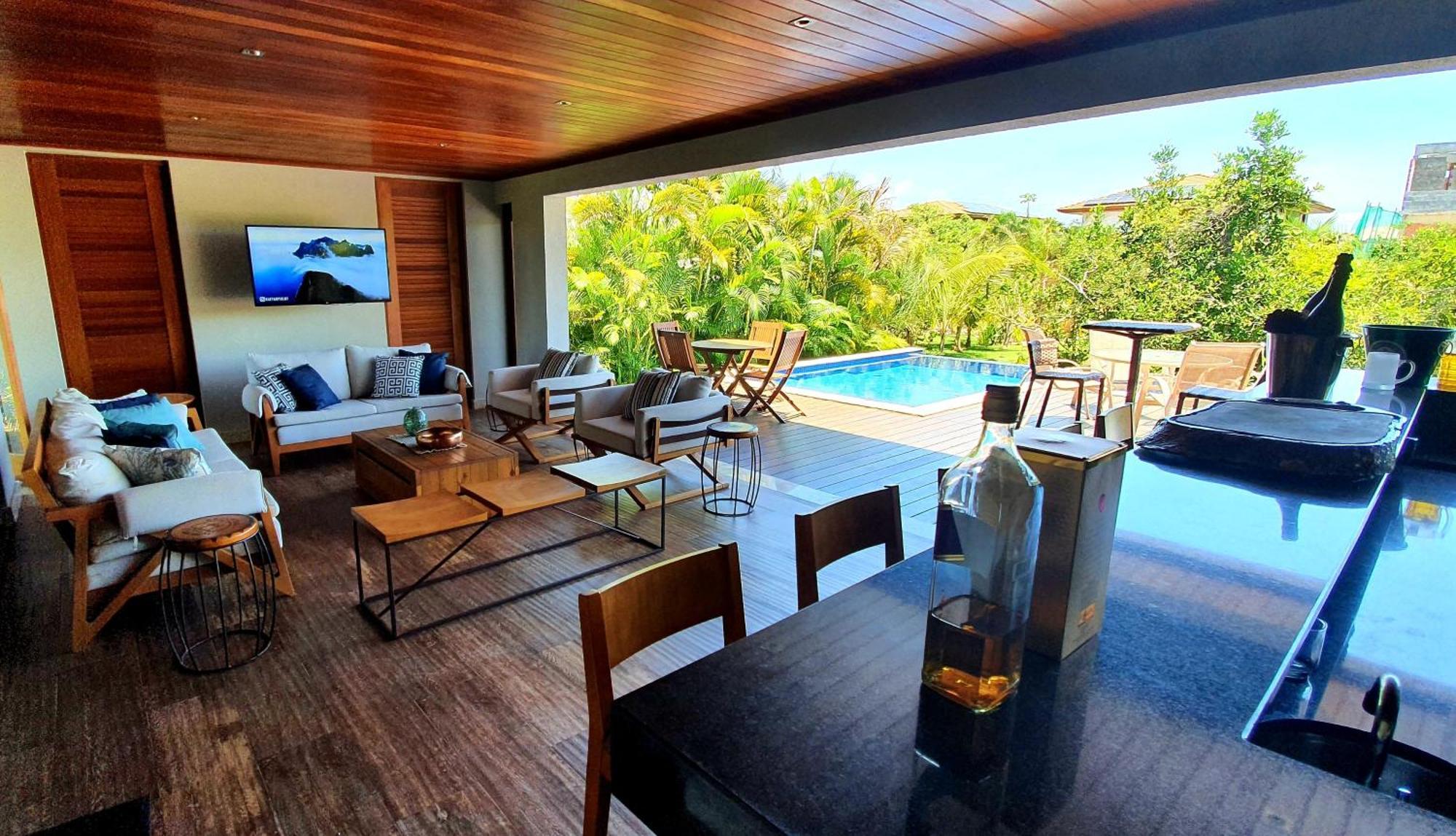 6 Suítes Com Sofisticação E Conforto Na Do Forte! Villa Praia do Forte